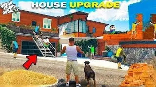 Shinchan and Franklin Upgrading Old House to New Luxury House in GTA 5