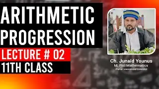 Arithmetic Progression (A.P) Explained | nth Term Derivation Easy Method  Class 11 Math in Urdu/Hind