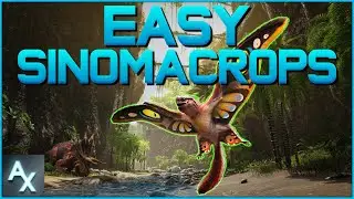 How To Easily Tame Sinomacrops - Ark Lost Island #shorts
