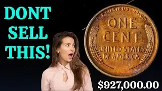 Монета США в один цент, которая может сделать вас богатым 💰 Редкие и ценные монеты