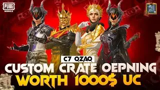 NEW CUSTOM  CRATE OPENING PUBG MOBILE/ 8  MYTHIC CRATE OPENING