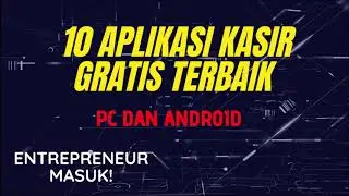 Aplikasi kasir Gratis Terbaik PC dan Android