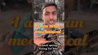 Bike clutch spring fitting don&rsquo;t remove clutch cap #ytshorts #thedkridervlog #bike #clutch