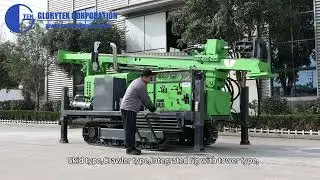 Full Hydraulic Core Drilling Rig GL1000B