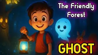 Timmy & The Friendly Forest Ghost | Cute Magical Adventure Story for Kids