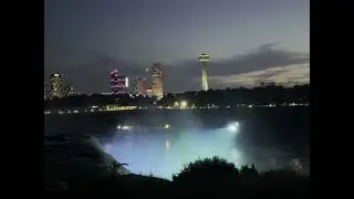 Niagara Night View | Dream come true!! Feel the night breeze of Niagara❤️