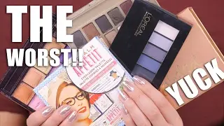 WORST MAKEUP PALETTES | Save Your Money !!!