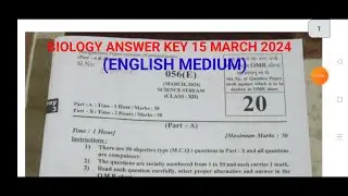 Class 12/Board Exam 2024 Biology Paper Solution/Board 2024 Biology Questions Paper Solution/GSEB/
