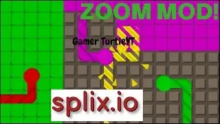 Splix.io | Zoom Mod | KILLING EVERYONE! - #blamethelag #2