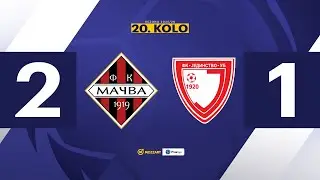 MBPLS 2025/26 - 20.Kolo: MAČVA &ndash; JEDINSTVO 2:1 (2:0)