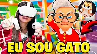 😻 KEKE virou GATO em REALIDADE VIRTUAL - VR