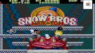 Snow Bros Complete Gameplay (Sega) Full HD | retroboy334