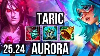 TARIC vs AURORA (MID) | EUW Master | 25.24