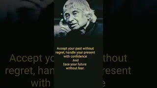 Handle your present with confidence ✊| # motivational quotation#quotationmotivation
