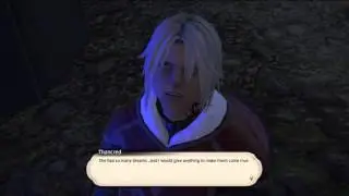 FFXIV Heavensward - Thancred talks about his relation with Minfilia