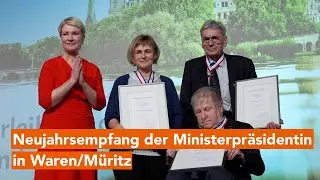 Neujahrsempfang: Schwesig appelliert f&uuml;r mehr Zusammenhalt in der Gesellschaft