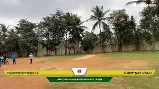 Concorde Super Kings vs Manhattans Indians | CPL season 13 (League Matches) | Live - Bengaluru (Bang