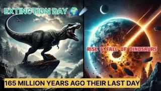 Dinosaurs: From World Dominance to Instant Extinction //165 MILLION YEARS AGO #facts #daynasor #end 