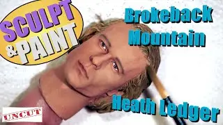Painting Brokeback Mountain Heath Ledger - Mike's Workbench Custom Action Figure Tutorial