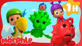 Dino Race Showdown! 🦖 | Morphle Fun Cartoons | Moonbug Kids Cartoon Adventure