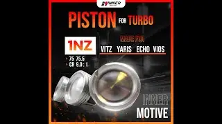 Pistons for &ldquo;1NZ FE TURBO&rdquo; upgrade 1nz engine #1nz | INNER MOTIVE