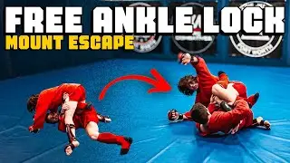 Mount Escape to Ankle Lock (Turn Defense into a Submission)