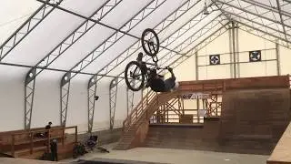 Learning How To Backflip My Bike
