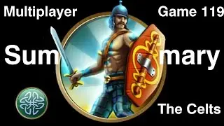 Civilization 5 Multiplayer 119: Celts [Summary] ( BNW 6 Player Free For All) Gameplay/Commentary