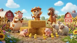 Happy Farm Morning Song | Fun Farm Song for Toddlers to Sing and Learn