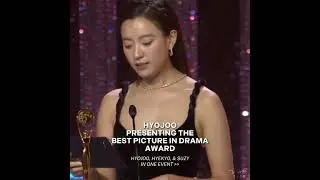 SongHanBae together in one event.. #HanHyoJoo #SongHyeKyo #BaeSuzy #shorts CTTO 🎥