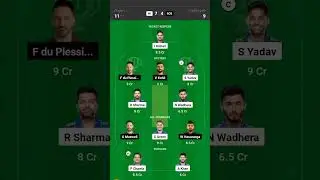 MI vs RCB IPLDream11 Prediction| Mumbai vs   Bengaluru Dream11 Team|#mivsrcb#ipl2023 #tataipl2023