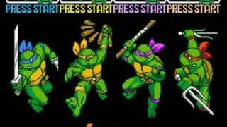 TMNT 4 Turtles in time music - Prehistoric Turtlesaurus