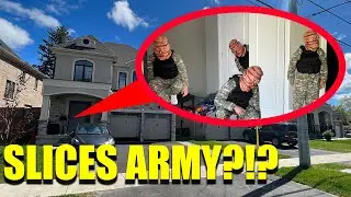 SLICES THE DEMON ARMY BROKE INTO STROMEDYS HOUSE!!! ( THEY WANT REVENGE )