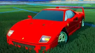 *НОВЫЙ* Ferrari F40 ПРЕКРАСЕН И УДИВИТЕЛЬЕН!! &mdash; Игровой процесс Rocket League