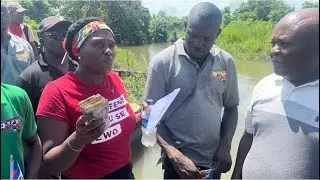 FLASH : Mme BERTRUDE IMILYE ST-DOM FWA LI DEBAKE AK ANPIL LAJAN POU TRAVAY KANAL YO PA KANPE