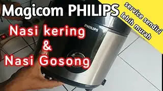 magicom philips nasi selalu kering dan gosong
