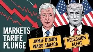Global Markets Crash | Trump Tariff Impact | Jamie Dimon Recession Warning