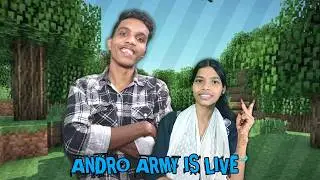 MINECRAFT BEST FREE SERVER LIVE BY ANDRO ARMY DAY 2😎✌#minecraft #shortlive #shortsfeed #verticallive