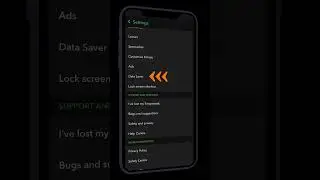 How to Enable Data Saver in Snapchat | Snapchat Data Saver Mode Kaise On Kare | #snapchat | #shorts