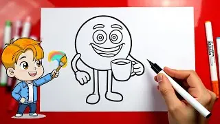 クルプック・パキパキ・ブレインロットの簡単な描き方
