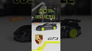 How to Customize Hotwheels Porsche 911 GT3 #Hotwheels #Car #DIY #Custom #Cars #Diecast #Porsche