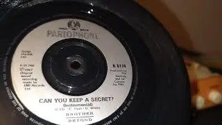 Can You Keep A Secret? (Instrumental) ~ Brother Beyond ~ 1987 Vinyl 45rpm ~ Steepletone SR025 Player