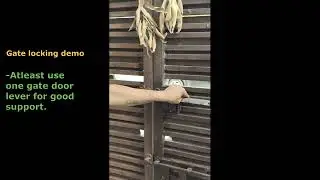 Number Lock for Gate (DIY)