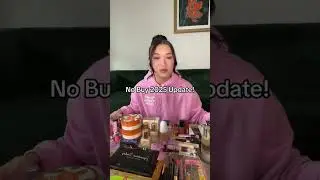 No Buy Update *major makeup declutter* 😱