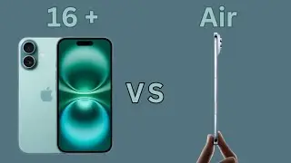 iPhone Air vs 16+: Zu viele Kompromisse für´s Design?