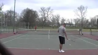 Tecumseh Arrows Tennis vs Northwestern Warriors 4-24-2014
