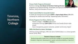 Defending Public Education: Skills Development Fund