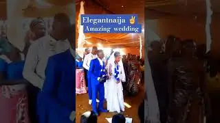 Mr. Blue: The Dapper Groom in All Blue with His Stunning Bride! 💙👰 | #shorts
