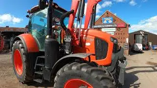 2017 Kubota M7131 6.1 Litre 6-Cyl Diesel Tractor (130 HP)