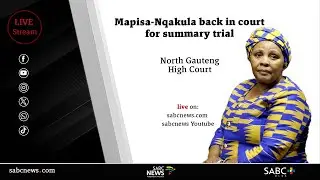 Mapisa-Nqakula back in court for summary trial